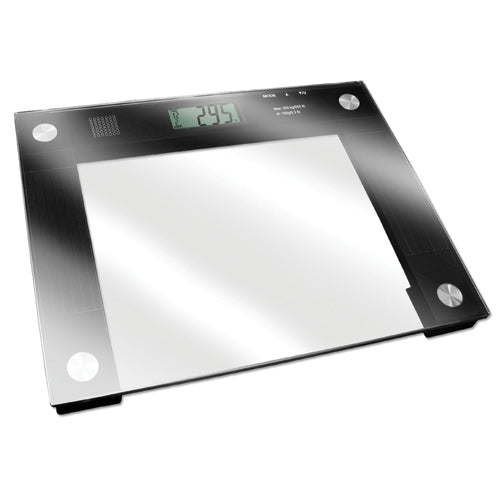 Talking X-Wide Glass Scale 550# Wt. Cap.