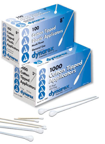 Cotton Tipped Applicators-6  Non-Sterile Box/1000