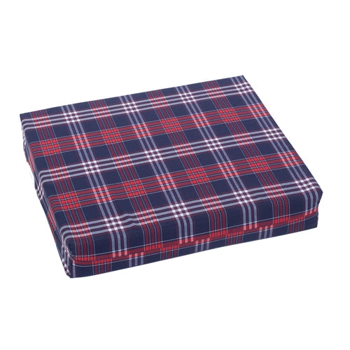 Wheelchair Cushion 4  Plaid 18  X 16  X 4