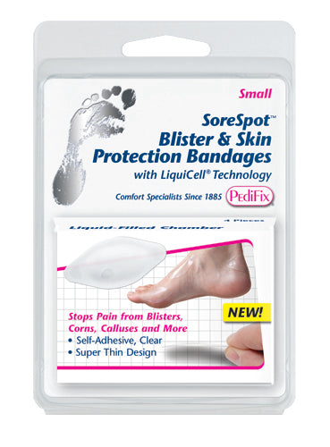 SoreSpot Blister & Skin (Pk/4) Protection Bandages  Small